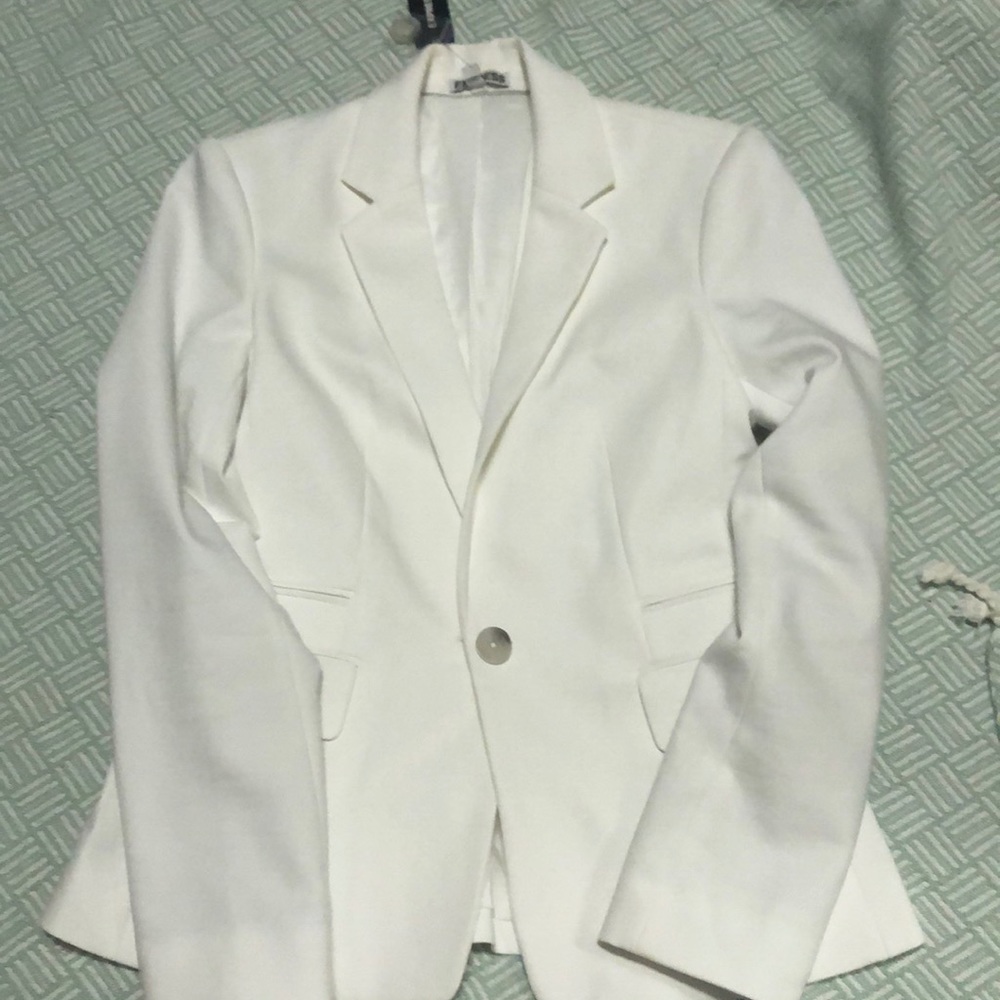White blazer